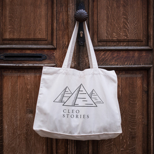 CLEO STORIES STOR TOTE BAG - NATUR